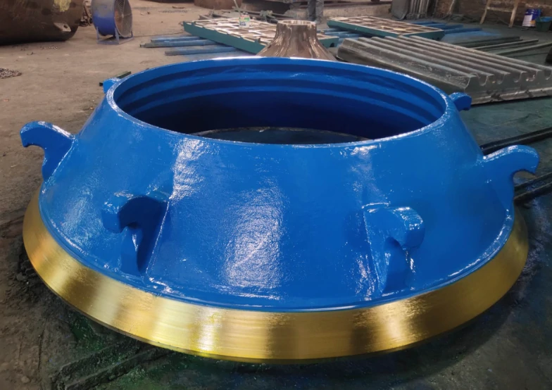 High manganese cone crusher mantle and concave casting from Chinese supplier