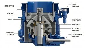 Mastering the Multi-Cylinder Cone Crusher: A Technical Guide to Optimizing Particle Size Distribution