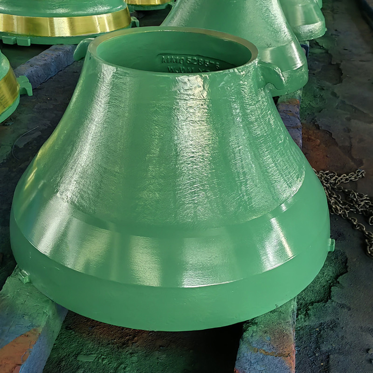 Mn18Cr2 cone crusher mantle2