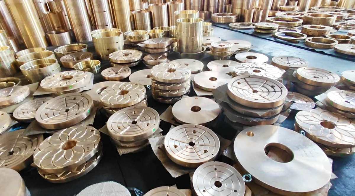 Warehouse inventory of cone crusher socket liners ready for shipment