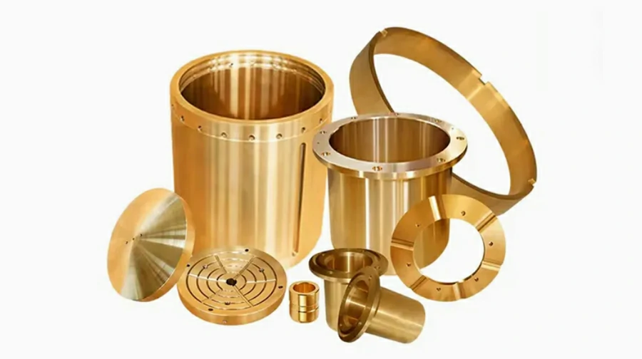 Bronze crusher parts including cone crusher socket liners